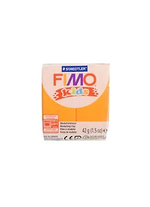 FIMO kids полимерная глина для детей (оранжевый) (8030-4) (42г) (упаковка) (Эксмо)