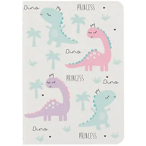 Записная книжка А7 30л кл. "Dino" сшивка, тонир.блок