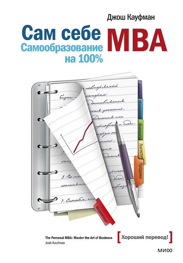 Книга Сам себе МВА. Самообразование на 100% (Джош Кауфман) — 1