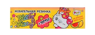Жевательная резинка Hello Kitty, со вкусом арбуз-дыня, 25г 3035147