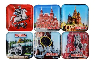 Набор магнитов-пазл "Москва-Кремль" (46х69) (033-19-1) 3162458