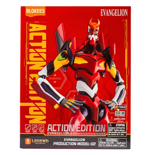 Конструктор «Eвангелион Ева-02 Action Edition», Blokees 3136221 — 1