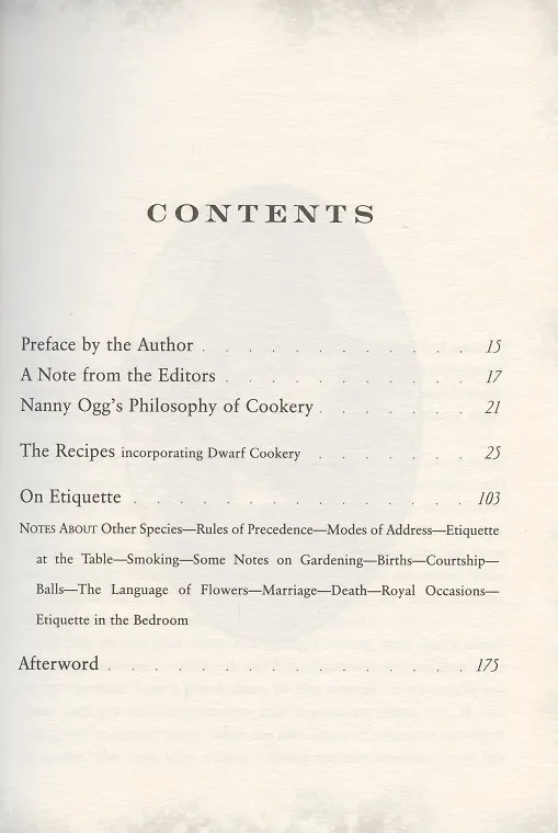 Книга Nanny Oggs Cookbook (Терри Пратчетт) — 2