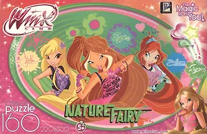 Пазл 160А 12500 Винкс ROCKS THE WORLD-Flora (220х330) (5+) (коробка)