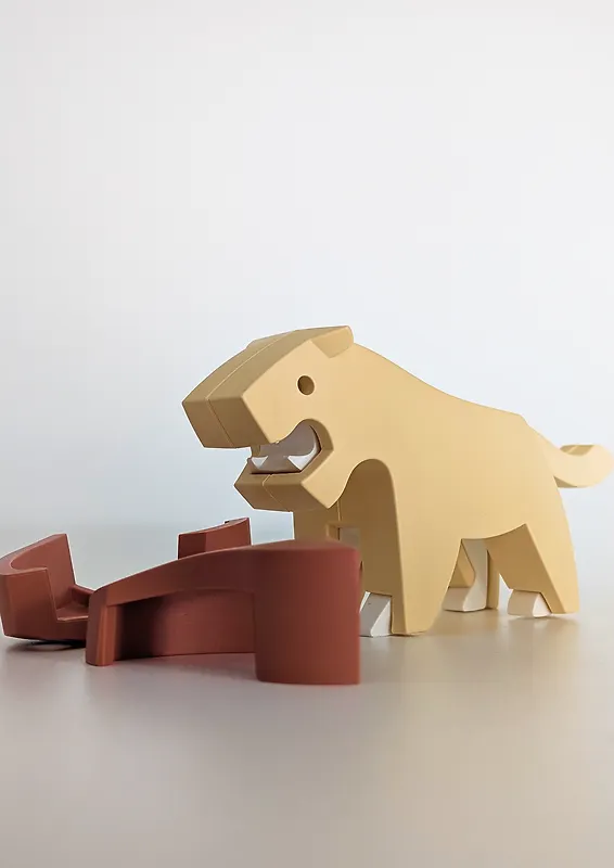 Фигурка HALFTOYS ANIMAL Лев, магнитная. Арт. HAS001 3168764 — 4