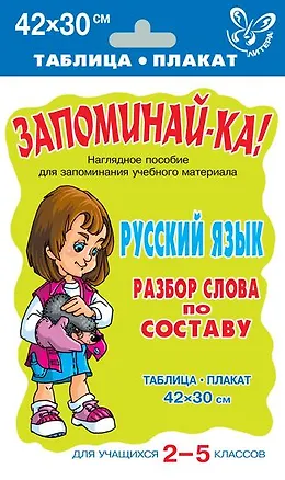 Книга Русский язык. Разбор слова по составу для учащихся 2-5 классов ()