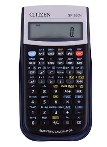 Калькулятор 10+2 разрядный, научный, 165 функций CITIZEN SR-260/SBWB