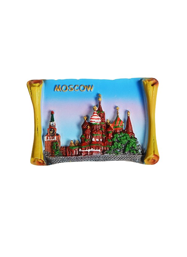 Магнит свиток Москва Голубое небо (022-19-20-LB) 2364867 — 1