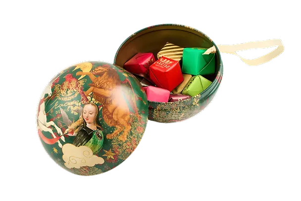 Новогодний шар с мини-пралине СЧАСТЬЕ, 85г 3125655 — 5