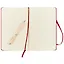 Книга для записей Moleskin Classic Large, твёрдая обложка, красная, 120 листов, А5 — 240951 — 3