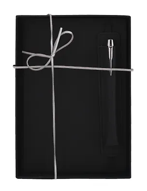 Набор канцелярский "Black" книга для записей c чехлом для ручки, ручка шариковая 3117552