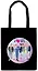 Сумка-шоппер. I love BTS (черная, 38х43 см, длина ручек 58 см) — 2856179 — 2