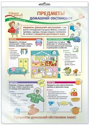 Книга Плакат А3 в пакете Предметы домашней обстановки *ПО-13410 () — 1