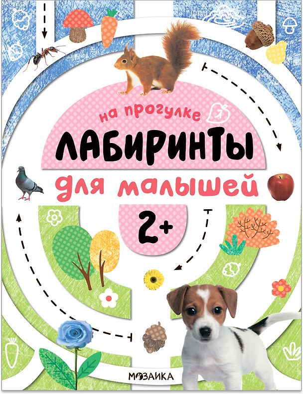 Книга Лабиринты для малышей 2+. На прогулке () — 1
