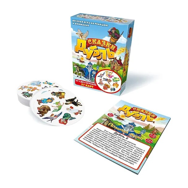 Настольная игра "Дубль Сказки" 3068930 — 2