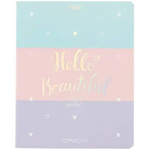 Тетрадь в клетку Hatber, "Для девочек", 48 листов, в ассортименте