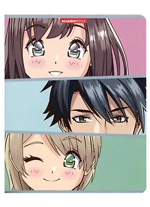 Тетрадь в клетку Academy Style, "Аниме", 48 листов