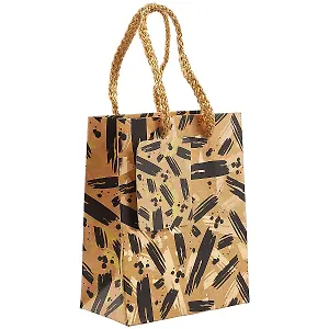 Подарочный пакет «Gold and black», А6