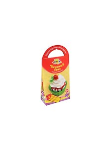 Набор застыв. пластилина Вкусный кекс (ACL1502-118) (73г./3цв./краска/доп. эл.) (Altacto Clay) (3+) (упаковка)