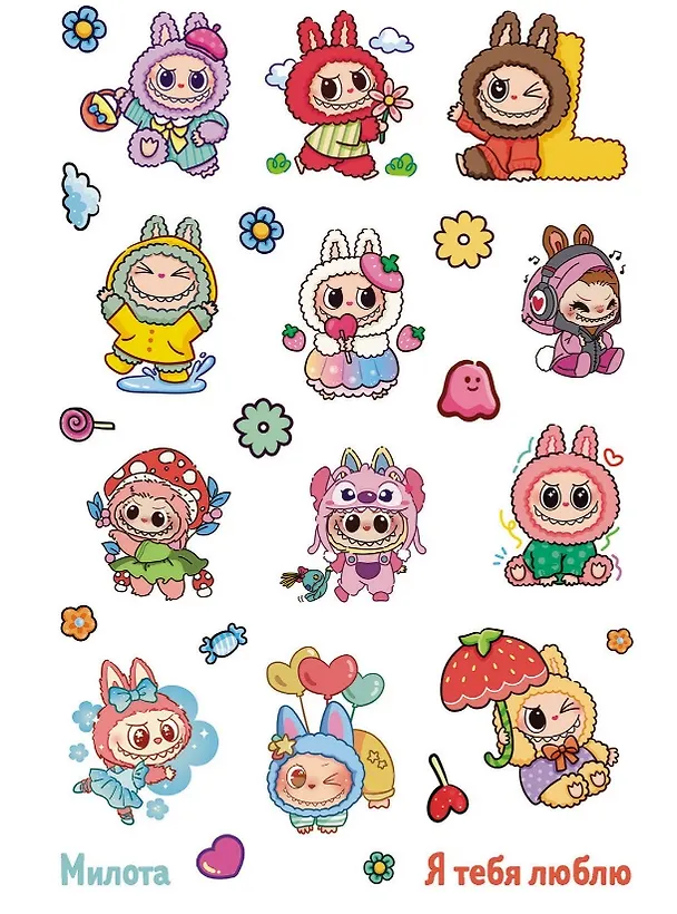 Книга Monster Party. Наклейки () — 3