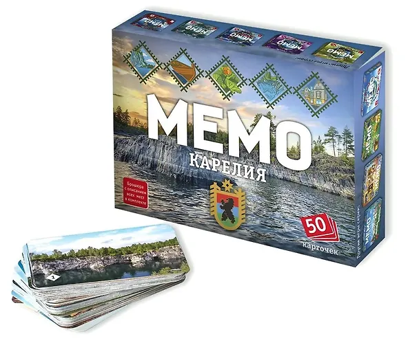 НИ Мемо Карелия (50 карточек) 3126313 — 2