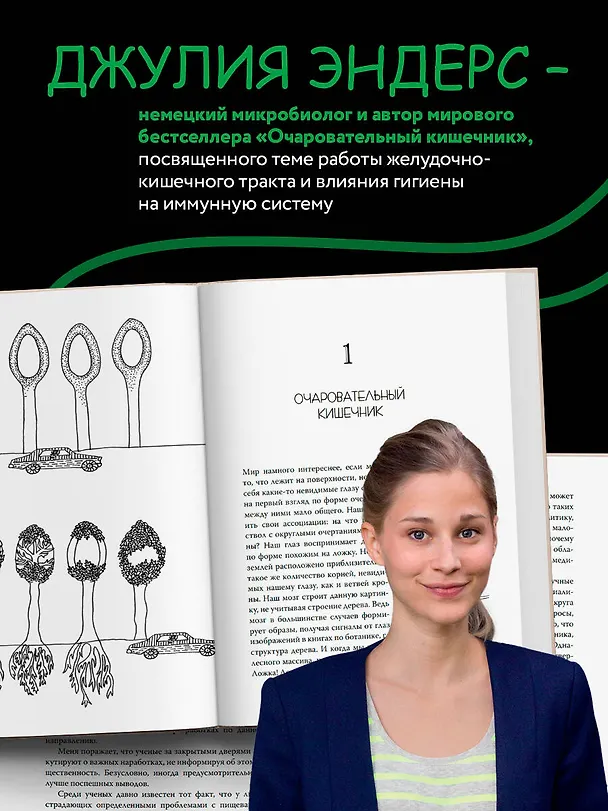 Книга Очаровательный кишечник. Как самый могущественный орган управляет нами (Джулия Эндерс) — 7