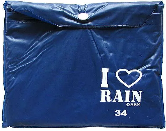 Плащ-дождевик АКМ (детский) плотный PVC, , темно-синий JN1080-NAVY 333795 — 1