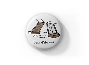Значок Assorti SPB drawbridges (Санкт-Петербург) (ZZS-01265) 3119643