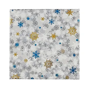 Коробка подарочная "Snowflaces" 15,5*15,5*6,5см, Новый год, картон