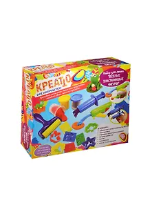 Набор д/детского творчества Росмэн-Лига Набор д/лепки "Веселые фигурки" 3*50г 14404