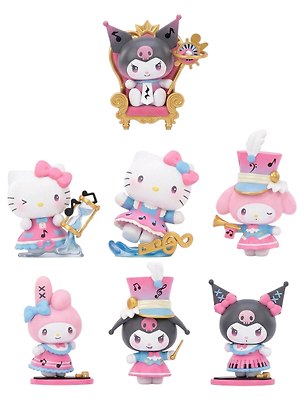 Фигурка Аниме Sanrio Family Time Travel Blind Boxes (1шт) (8см) (TPT6) 3180337