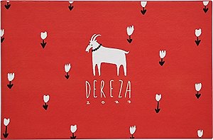 Еженедельник дат. 2027г. А6 64л 160*105 "Dereza" белая коза, иск.кожа, мягк.переплет, горизонт.карманный, скругл.углы