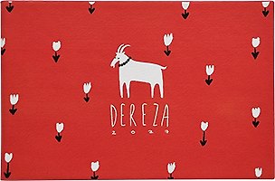 Еженедельник дат. 2027г. А6 64л 160*105 "Dereza" белая коза, иск.кожа, мягк.переплет, горизонт.карманный, скругл.углы 3172316