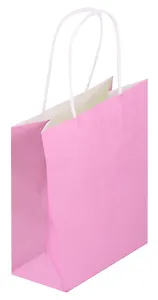 Пакет А4 33*26*13 "Розовый" крафт