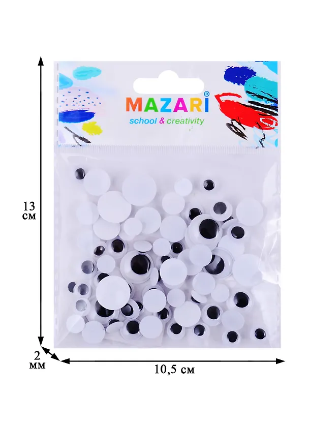 Набор для творчества Подвижные глазки, Mazari 2784073 — 3