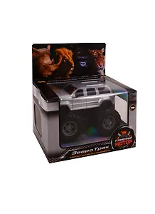Игрушка, Машина инерционная, металлическая ЗвероТрак Ассорти, 4 WD 870395-98