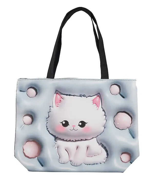Сумка-шоппер 3D принт Котик Kawaii (41х31х8) (текстиль) (12-21253-SH18) 3021261 — 6