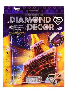 Набор для творчества ДАНКО-ТОЙС Diamond Эйфелева башня