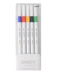 Линеры 05цв "EMOTT. Vivid Color" 0,4мм, пласт.уп., UNI