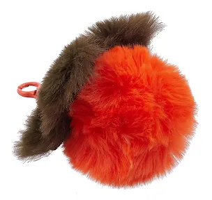 Брелок-помпон Хурма (иск.мех) (10х5) (12-102259-202412-K9) 3078824