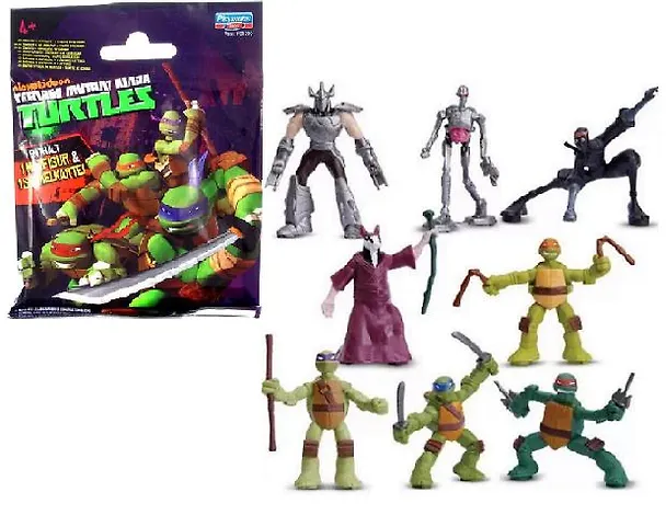 Playmates Toys Минифигурки Черепашки Ниндзя в асс. 91200 313464 — 2