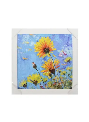 Картина Желтые полевые цветы (PM-3013) (30х30) 2465438