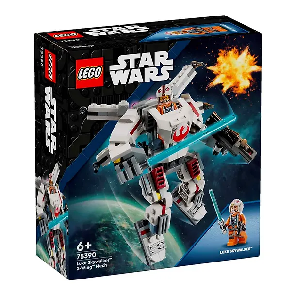 LEGO Star Wars: Боевой робот Люка Скайуокера X-Wing, 195 деталей (75390) 3121302 — 4