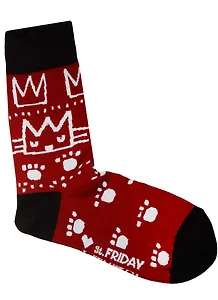 Дизайнерские носки St.Friday Socks, бордо