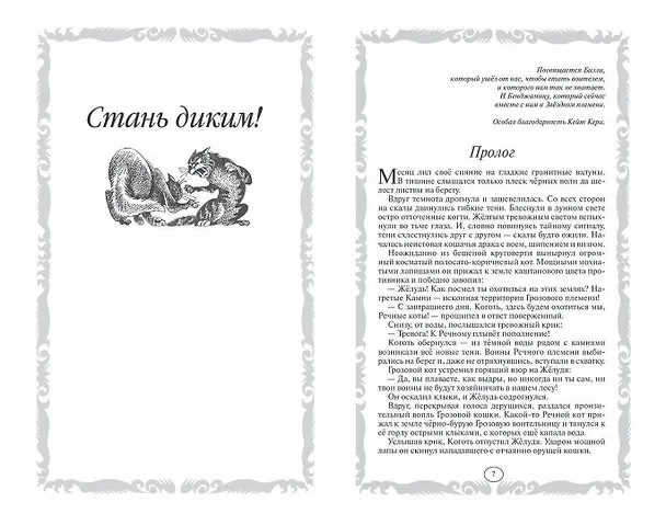 Книга Стань диким! Огонь и лед (Эрин Хантер) — 2