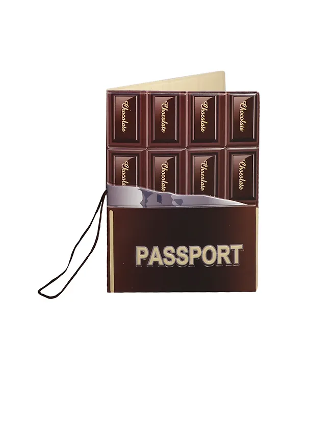 Обложка для паспорта объемная Шоколад (003194) 2407949 — 1
