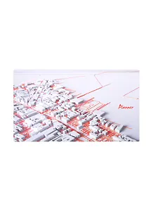 Планинг недат. 64л Макет города карманный, 7БЦ, мат. ламинация, выб. лак., офсет