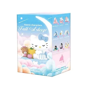 Фигурка коллекционная Pop Mart Sanrio characters Fall Asleep в ассортименте (коробка) (10х6,5х6,5) (63066)
