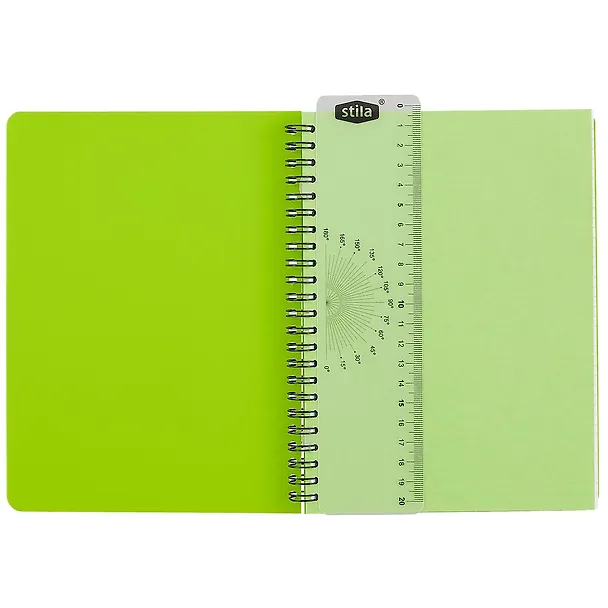 Тетрадь общая «Neon green», 96 листов в клетку, А5 - Stila 235215 — 3