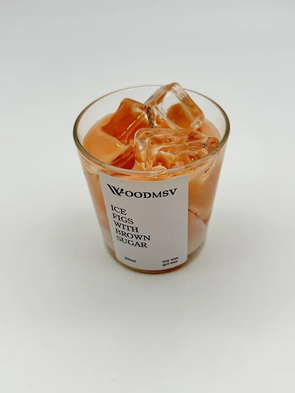 Свеча ароматическая Ice figs brown sugar (250мл) (250-ИКС) 3147929 — 2